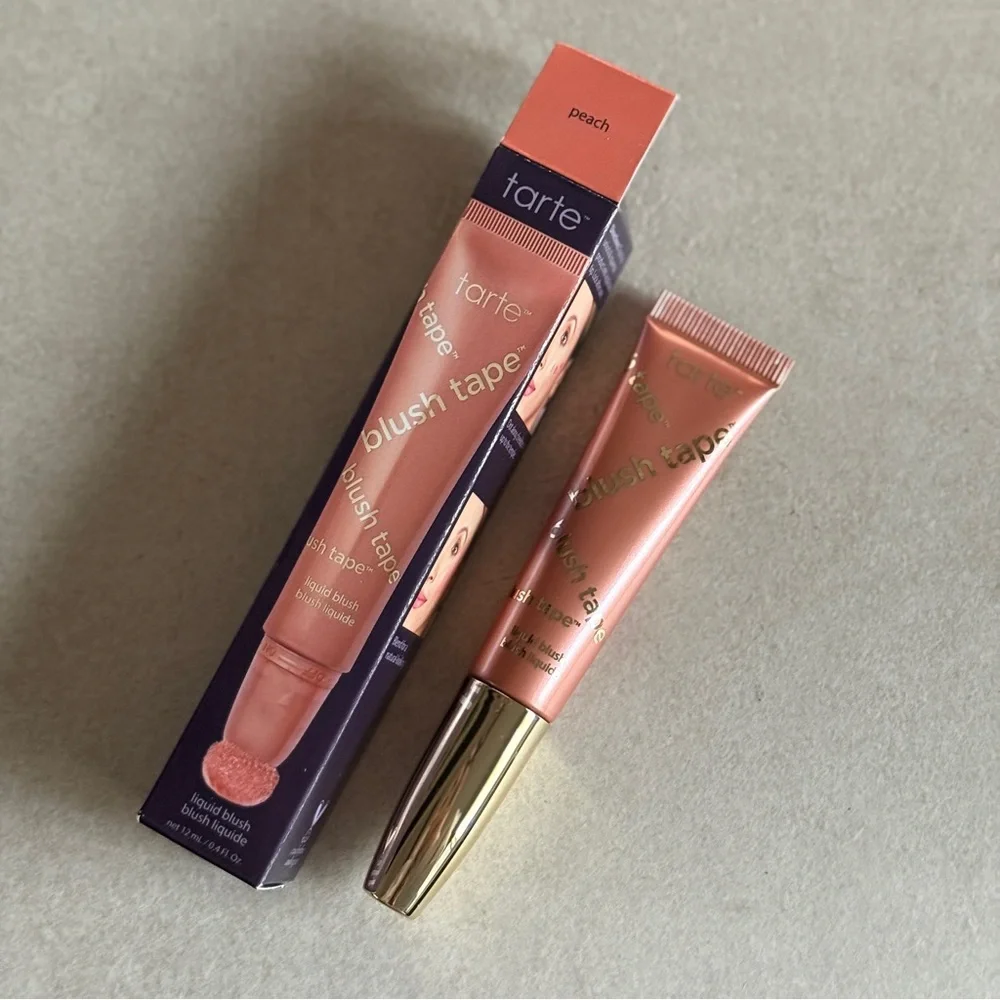 Tarte Blush Tape Liquid Blush Peach Brand New